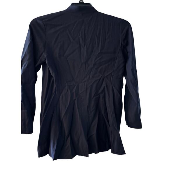 EILEEN FISHER black button up jacket/top size S small - Picture 5 of 5